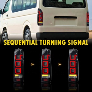 ชุดไฟท้าย LED สำหรับ<span class=keywords><strong>รถ</strong></span><span class=keywords><strong>ตู้</strong></span>โตโยต้าไฮเอซ 200 คอมมิวเตอร์ ปี 2005 - 2018 - Product Image 3