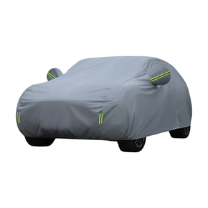 Housse de voiture en polyester résistante aux UV - Ajustement universel pour les véhicules <span class=keywords><strong>Fiat</strong></span>, imperméable, protection UV IR à 90%, matériau durable, utilisation en extérieur - Product Image 3