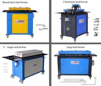 Machine à former les profilés Preda de haute qualité avec garantie d'un an, facile à utiliser pour la fabrication de conduits HVAC
