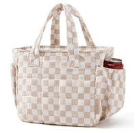 Sac isotherme léger en nylon 6L personnalisé OEM/ODM, résistant à l'eau, étanche, avec fermeture éclair, imprimé léopard, pour pique-nique