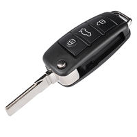 Llave Inteligente Plegable XNRKEY de 3 Botones con Chip ID48 Integrado de 434MHZ para Audi 2012 2013 2014 2015 2016 2017 8X0837220/8X0837220D