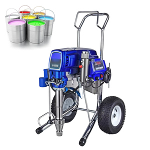 High Quality Industrial Electric Plunger Pressure Airless Spray Gun Electric Paint Sprayer <b>Sandblasting</b> Painting Machine - Product Image 1