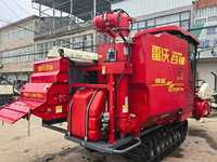 Nouvelle Moissonneuse-batteuse automatique multifonctionnelle Touxin, largeur de travail de 2300 mm pour riz, blé, maïs, avec 1 an de garantie