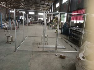 Jaulas de Metal Sólido Personalizadas para Perros y Gallinas, Corrales Exteriores con Embalaje en Caja, Duraderas, Transpirables, Varios Tamaños y Estilos - Product Image 5