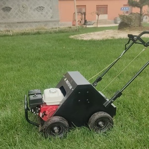 Aérateur de pelouse à essence de fabrication professionnelle, bénéfique pour la perméabilité du sol et la nutrition des plantes - Product Image 2