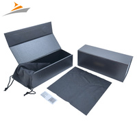 Portable De Luxe Dur Rabat Aimant Lunettes De Soleil Boîte En Carton Lunettes Cas Ensemble Emballage Avec Logo Personnalisé