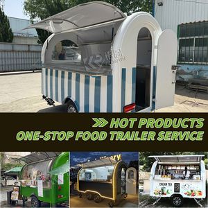 Remolque de Comida Móvil 2025, Camión de Comida Totalmente Equipado, Camión de Café Móvil, Remolque de Comida Rápida Móvil - Product Image 2