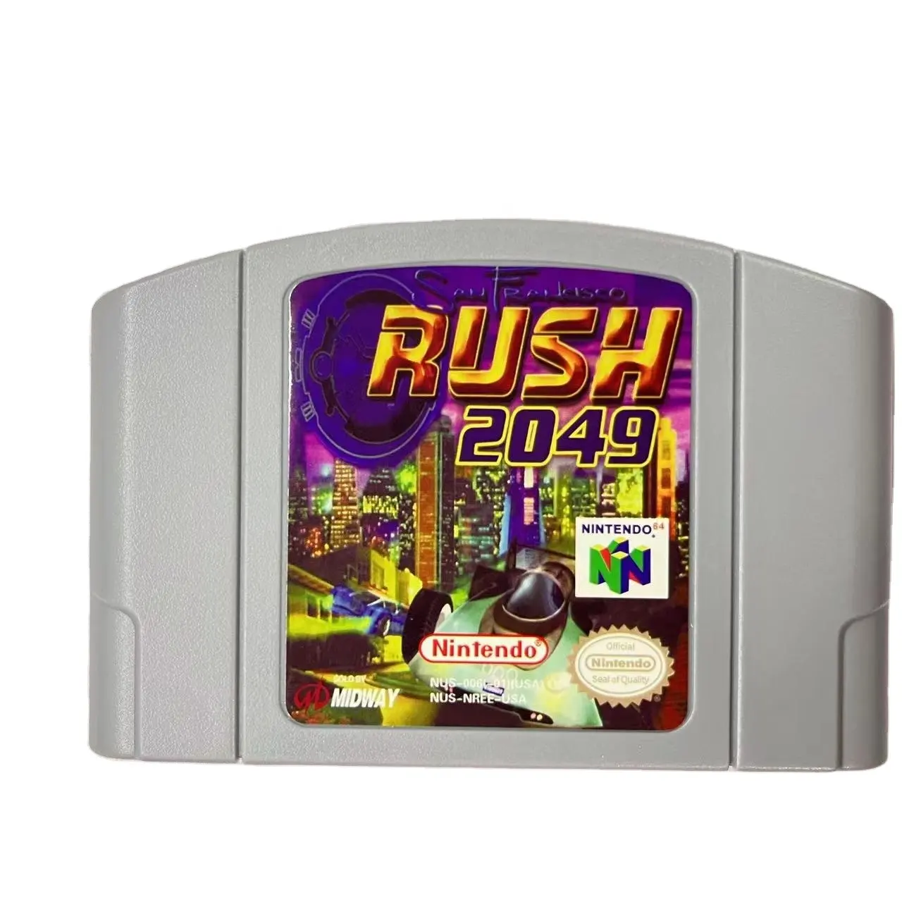 San Francisco Rush 2049 Vídeo N64 Cartuchos de Jogo para Nintendo 64 EUA Versão NTSC Retro Viedeo 512 Bit N64 Cartuchos Consolas