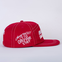 Casquette Snapback Richardson 256 personnalisée vintage à 7 panneaux, visière plate, classique, brodée USA, non structurée, vierge, unisexe, modèle RD BA 0688