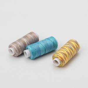 Forniture per cucire 10 colori 402 poliestere filo per cucire per macchina da cucire cuciture a mano 300Yard - Product Image 3