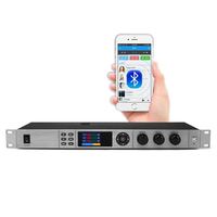 Procesador de Audio Digital Profesional KX6 con Reverberación y Anti-Feedback para Karaoke, KTV, Fiestas en Casa, Sistema de Canto