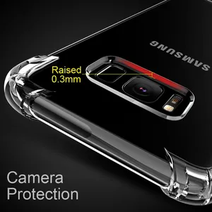 <span class=keywords><strong>Coque</strong></span> de téléphone en <span class=keywords><strong>silicone</strong></span> épais antichoc pour <span class=keywords><strong>Samsung</strong></span> Galaxy S20 S21FE S22 S23 Ultra S10 S9 S8 Plus S7 Edge Note 20 10 9 8 Couverture arrière - Product Image 3