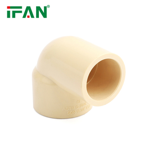 IFAN ASTM2846 Accesorio de CPVC forjado 1/2 "-1" PN16 Codo de rosca hembra en <span class=keywords><strong>crema</strong></span> Inserto de latón Accesorio de tubería de CPVC - Product Image 4