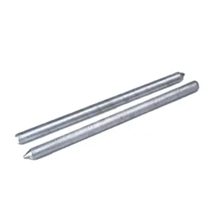 Corrosion-resistant galvanized steel ground electrode. Ground rod