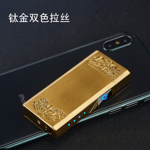 Hồ quang điện mát bán buôn Windproof tùy chỉnh điện nhẹ hơn USB có thể sạc lại - Product Image 5