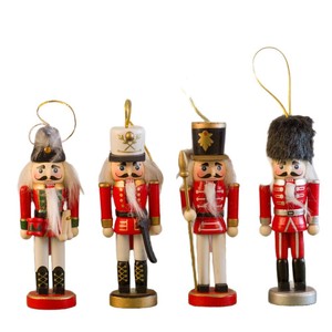 Nouvel arrivage de décorations de Noël : Ensemble de casse-noisettes de Noël 2025 de 13 cm - Product Image 6