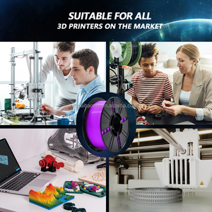 Filament d'impression 3D Iboss, tige en plastique lumineuse, brille dans le noir, bleu PLA+, filament bleu jour, bleu nuit, haute qualité - Product Image 5