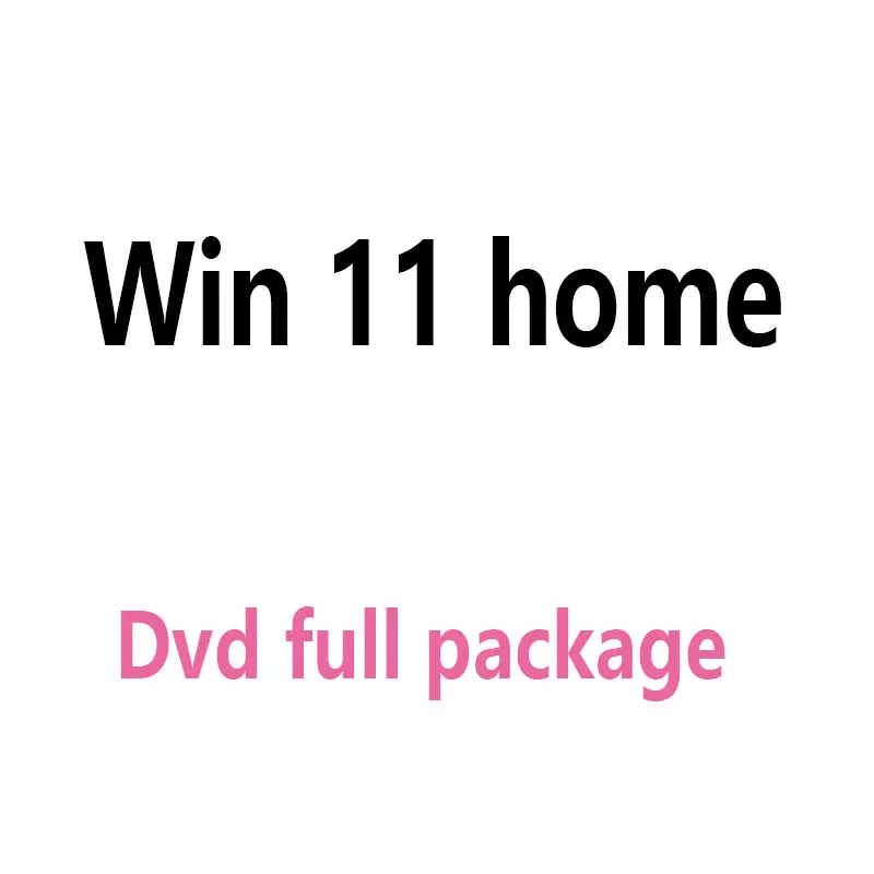 Gewinnen Sie 11 Home OEM DVD Voll paket per Fedex senden