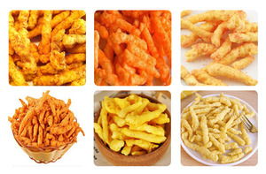 Extrusora de <span class=keywords><strong>l</strong></span>ínea de procesamiento chetos/aperitivos de queso/rizos de maíz <span class=keywords><strong>Nik</strong></span> Naks - Product Image 6