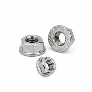 Tuerca de brida hexagonal DIN 6923 M6 <span class=keywords><strong>M7</strong></span> M8 M10 M12 Venta personalizada de alta calidad - Product Image 4