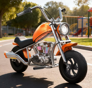 รถของเล่นเด็กนั่งขับ 24V พร้อมล้อช่วยฝึกขับ สำหรับเด็กอายุ 5-10 ปี ทั้งเด็กชายและเด็กหญิง, มอเตอร์ไซค์ไฟฟ้า Lil Rider, มอเตอร์ไซค์เด็กนั่งขับ - Product Image 1