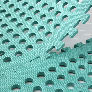 <span class=keywords><strong>Tapis</strong></span> de garage insonorisant à emboîtement, panneaux de <span class=keywords><strong>mousse</strong></span> acoustique pour atelier, dalles insonorisantes, <span class=keywords><strong>tapis</strong></span> EVA ignifuge avec trous en maille - Product Image 6