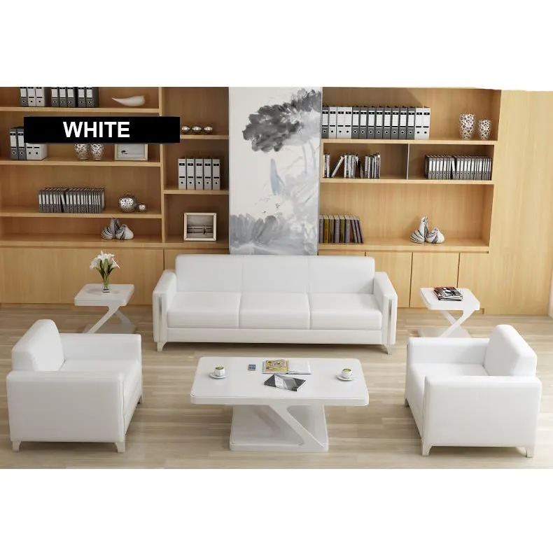 Witte Woonkamer Meubels Italiaanse Stijl Sofa Set Lederen Couch Set Woonkamer Bank 3 Zits