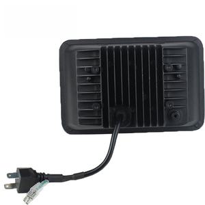 Phare de voiture LED haute puissance 45W 12V 10000 Lumens 6000K 5x7 pouces 7 pouces avec anneau halo, montage universel pour Jeep Wrangler - Product Image 4