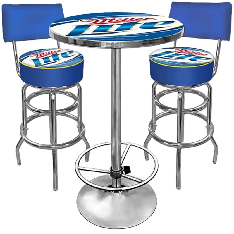 Высококачественные спинки стульев в стиле ретро металлический барный стул и стол