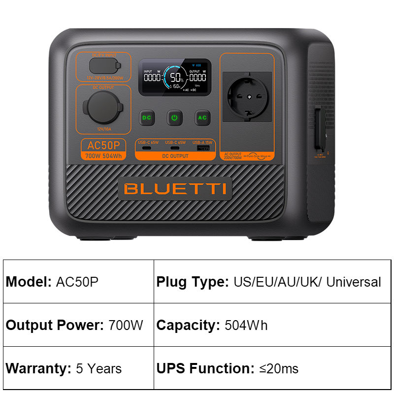 AC50P (504wh/700W)