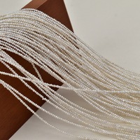 Perles rondes d'eau douce naturelles 1,8-2 mm Mini perles Semi-finies Chine Collier Bijoux Accessoires DIY Perles en vrac
