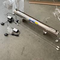Stérilisateur d'eau UV commercial BEST-55W SUS304 110W 24GPM avec lampes ultraviolettes pour le traitement de l'eau