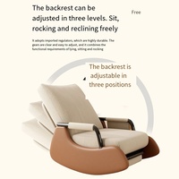 Chaise de loisirs simple de Style nordique confortable inclinable à bascule pour patio balcon salon chambre-pour la sieste ou la détente
