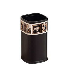Tall Trash Can 22cm Large Opening No Lid Indoor Home Living Room Bedroom Use - Product Image 3