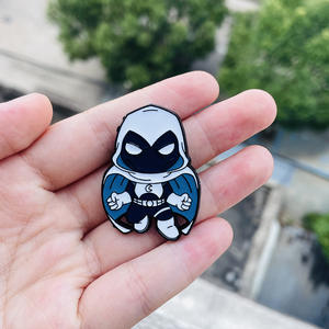Vendita calda Marvel Film spilla Moonlight Knight Scarlet Witch <span class=keywords><strong>Loki</strong></span> smalto Pin spille in metallo - Product Image 2