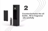 Diffuseur d'arômes intelligent électrique commercial de luxe pour hall d'hôtel, diffuseur d'huiles essentielles sans eau, aromathérapie