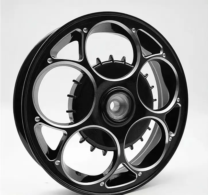 Nueva llegada gran oferta cubo de rueda de motocicleta de 12 pulgadas de aluminio delantero y trasero para Vespa 150