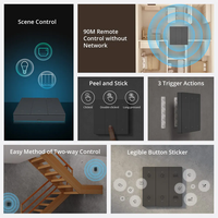 SONOFF R5 SwitchMan, contrôleur de scène, interrupteurs intelligents, sans fil, sans batterie, commande à distance EWeLink, compatible avec Alexa, Google Home, B281