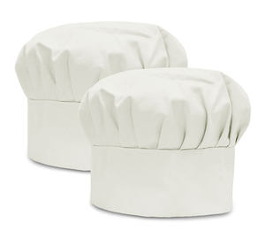 Gorros de Chef Lisos y Económicos, Gorros de Cocina de Poliéster y Algodón, Uniformes de Cocina, Gorro de Panadero para Restaurante - Product Image 2