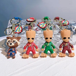 Llavero de Goma PVC con Diseño de <span class=keywords><strong>Grut</strong></span> de Marvel, Lindo y Moderno, Muñeco 3D, Decoración para Llaves de Coche, Colgante, Regalos Promocionales al por Mayor - Product Image 2