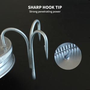 <span class=keywords><strong>VMC</strong></span> 9626 Crochet <span class=keywords><strong>triple</strong></span> d'ancrage 3X BN Matte Tin 10 #-5/0 Hameçon <span class=keywords><strong>triple</strong></span> en acier à haute teneur en carbone avec pointe de coupe aiguisée - Product Image 4