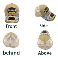 Gorra de Béisbol Unisex Personalizada con Logotipo de Herradura Metálica en 3D, Estilo Occidental, Étnico, Informal, para Pesca, Playa y Aire Libre