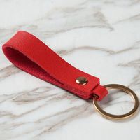 Vente en gros de porte-clés en cuir PU à la mode avec logo personnalisé porte-clés cadeau pour hommes et femmes porte-clés de voiture pour la taille et le portefeuille porte-clés en cuir