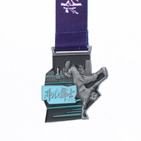 Diseña tus Propias Medallas de Aluminio Personalizadas: Premios Duraderos para Competencias de Danza y Gimnasia con Logotipo Personalizado