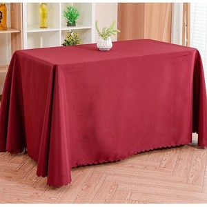 Custom Size Solid Color Polyester Durable Heat Transfer Silk Print Wedding Hotel Dining <b>Tablecloth</b> - Product Image 2