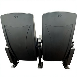 Fauteuil <span class=keywords><strong>de</strong></span> cinéma commercial pliable LEACOM SEATING LS-8605, moderne, en tissu, luxueux, avec fonction bascule complète - Product Image 4