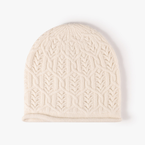 Bonnet en <span class=keywords><strong>laine</strong></span> d'angora unisexe de luxe pour l'hiver, tricot jacquard, broderie 3D, doux, chaud, protège-oreilles pour les voyages, vente en gros - Product Image 1