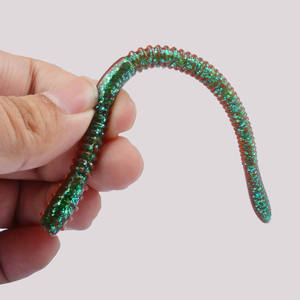 10 pcs/बैग नरम मिट्टी कीड़े के लिए डबल रंग स्विट मछली पकड़ने वाले कीड़े के लिए डबल रंग स्विट मछली पकड़ने वाले कीड़े - Product Image 3