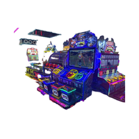 Simulateur de voiture de course d'arcade RM-EL3001 Console de jeu vidéo à pièces 4 joueurs avec garantie d'un an