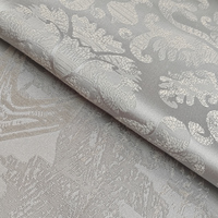 Nappe Jacquard damassé classique métallisé irisé Sequin Floral or brocart nigérian maison déco rideau occultant tissu